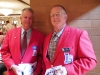 Keith Waters, left, and Bill McPhie, LSHOF Committee members