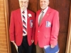 Tom Skoch, left, and Bill Rufo. LSHOF president and vice president, respectively