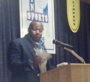 Inductee Donald Church was one of Lorain HIgh's all-time great running backs. 
