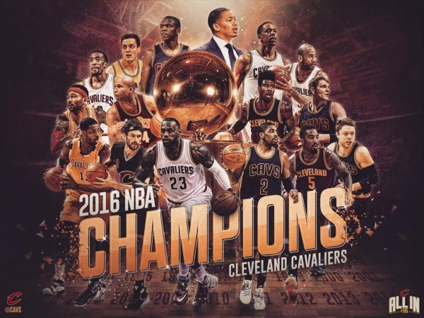 THANK YOU, CLEVELAND CAVALIERS!